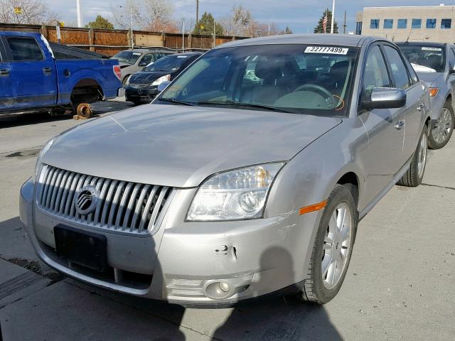 1MEHM43W38G601578 - 2008 MERCURY SABLE PREM SILVER photo 9