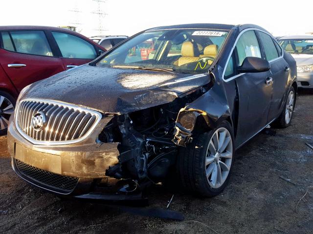 1G4PT5SV1E4163263 - 2014 BUICK VERANO PRE BROWN photo 2