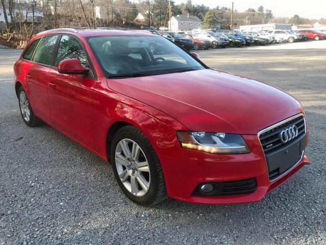 WAUVF78KX9A222729 - 2009 AUDI A4 2.0T AV RED photo 1