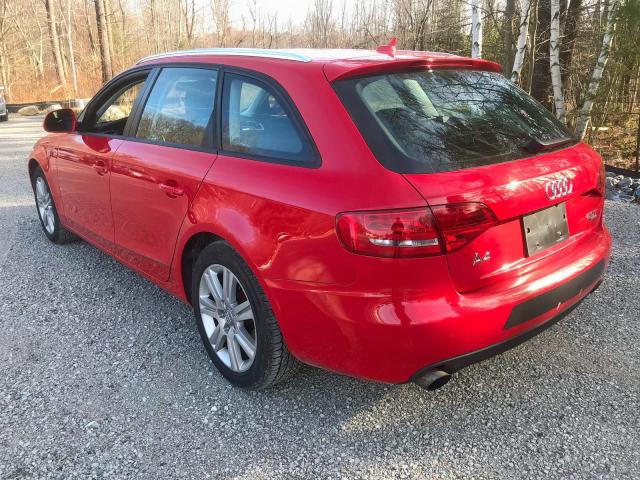 WAUVF78KX9A222729 - 2009 AUDI A4 2.0T AV RED photo 9