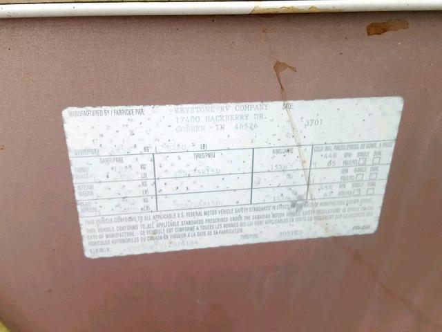 4YDT3052X12076164 - 2001 KEYSTONE MONTANA TWO TONE photo 10