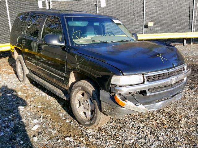 1GNEK13T91J316513 - 2001 CHEVROLET TAHOE K150 黑色 照片 1