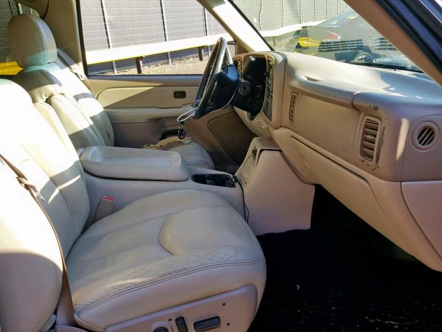 1GNEK13T91J316513 - 2001 CHEVROLET TAHOE K150 黑色 照片 5