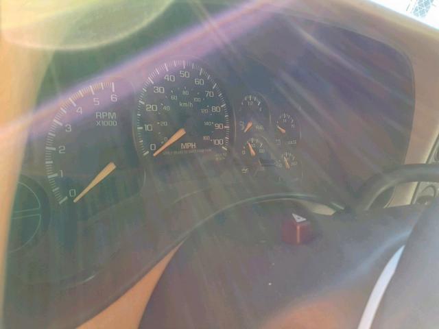 1GNEK13T91J316513 - 2001 CHEVROLET TAHOE K150 黑色 照片 8