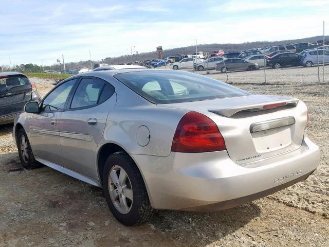 2G2WP552181187038 - 2008 PONTIAC GRAND PRIX 灰色 照片 3