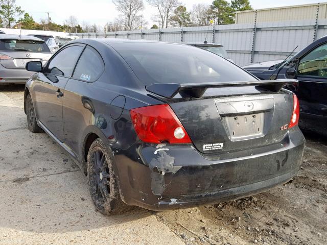 JTKDE177470190576 - 2007 SCION TC BLACK photo 3