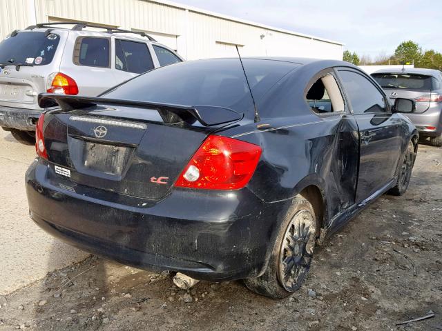 JTKDE177470190576 - 2007 SCION TC BLACK photo 4