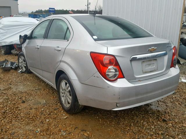 1G1JC5SH3F4174585 - 2015 CHEVROLET SONIC LT SILVER photo 3