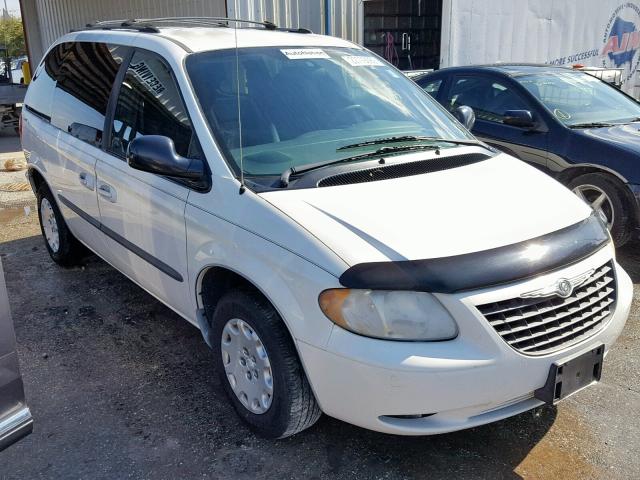 1C4GJ45323B123717 - 2003 CHRYSLER VOYAGER LX WHITE photo 1