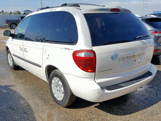 1C4GJ45323B123717 - 2003 CHRYSLER VOYAGER LX WHITE photo 3