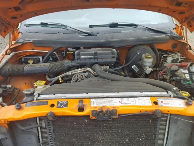 3B7KC26Z4XM570057 - 1999 DODGE RAM 2500 ORANGE photo 7