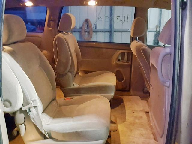 5TDZA23C65S381900 - 2005 TOYOTA SIENNA CE GOLD photo 6