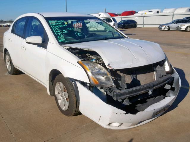 3N1AB61E58L614216 - 2008 NISSAN SENTRA 2.0 WHITE photo 1