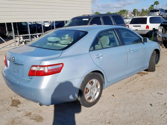 4T1BE46K89U853340 - 2009 TOYOTA CAMRY BASE 蓝色 照片 4