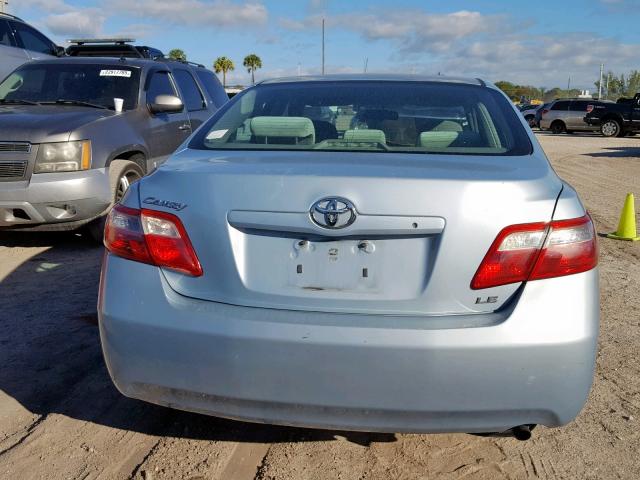 4T1BE46K89U853340 - 2009 TOYOTA CAMRY BASE 蓝色 照片 9