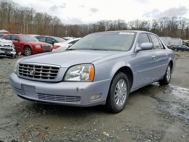 1G6KE57Y14U246866 - 2004 CADILLAC DEVILLE DH SILVER photo 2