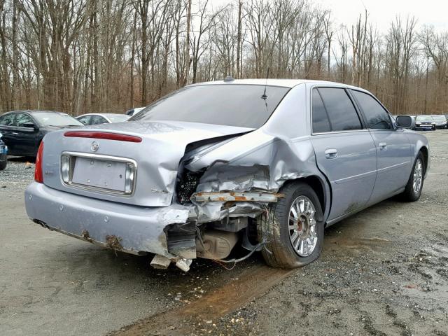 1G6KE57Y14U246866 - 2004 CADILLAC DEVILLE DH SILVER photo 4