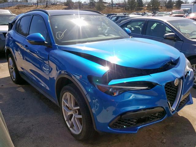 ZASFAKNN4J7B99612 - 2018 ALFA ROMEO STELVIO TI BLUE photo 1