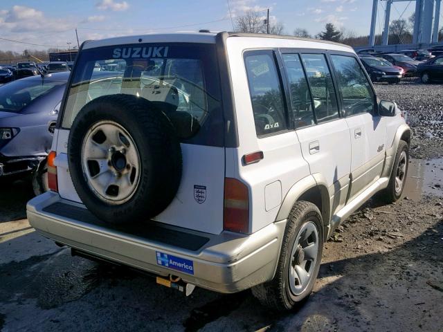 JS3TD21V1V4112489 - 1997 SUZUKI SIDEKICK S WHITE photo 4