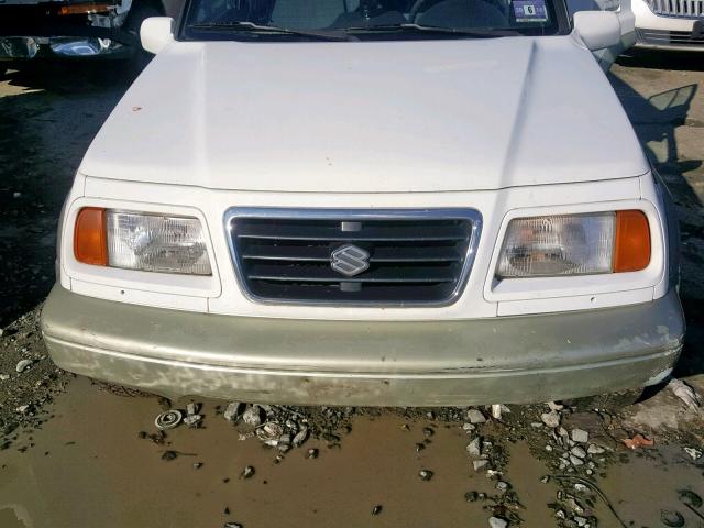 JS3TD21V1V4112489 - 1997 SUZUKI SIDEKICK S WHITE photo 7