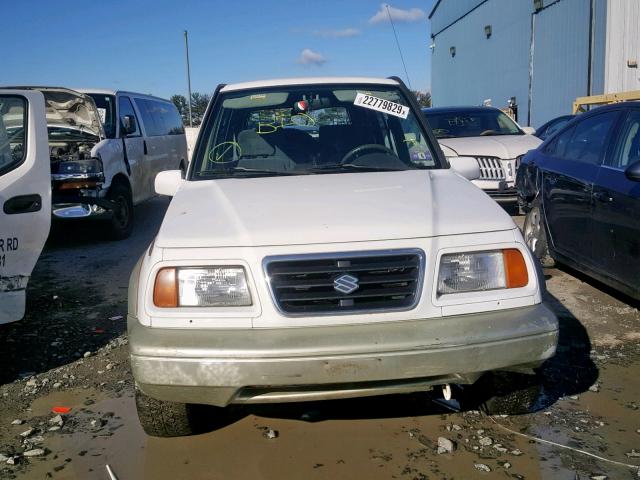 JS3TD21V1V4112489 - 1997 SUZUKI SIDEKICK S WHITE photo 9