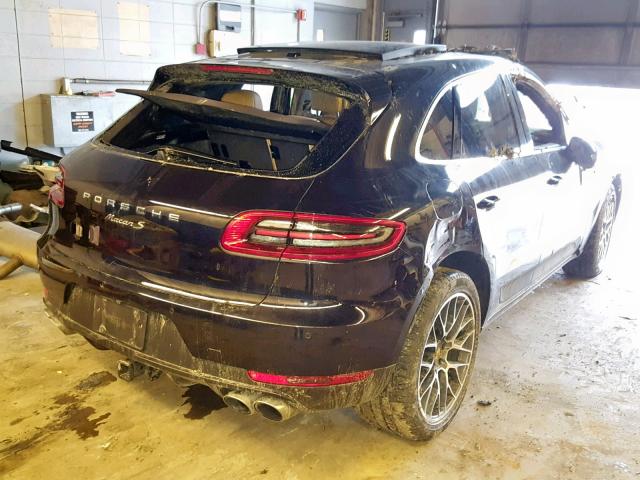 WP1AB2A59HLB17010 - 2017 PORSCHE MACAN S BLACK photo 4