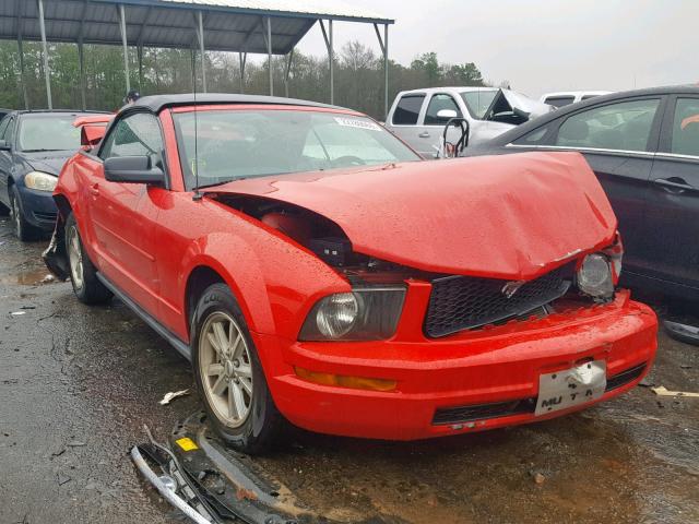 1ZVFT84N065199162 - 2006 FORD MUSTANG RED photo 1