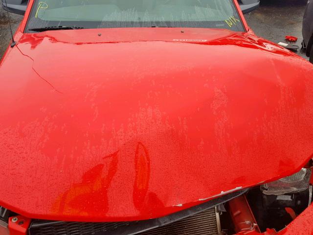 1ZVFT84N065199162 - 2006 FORD MUSTANG RED photo 7