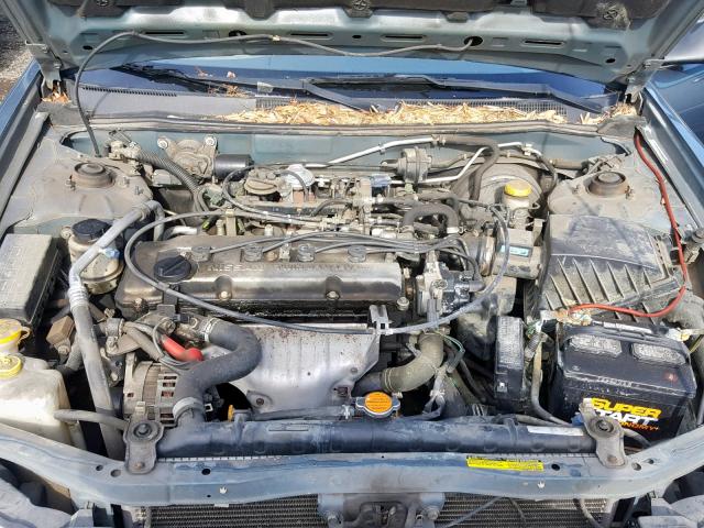 1N4DL01D11C113956 - 2001 NISSAN ALTIMA XE BLUE photo 7