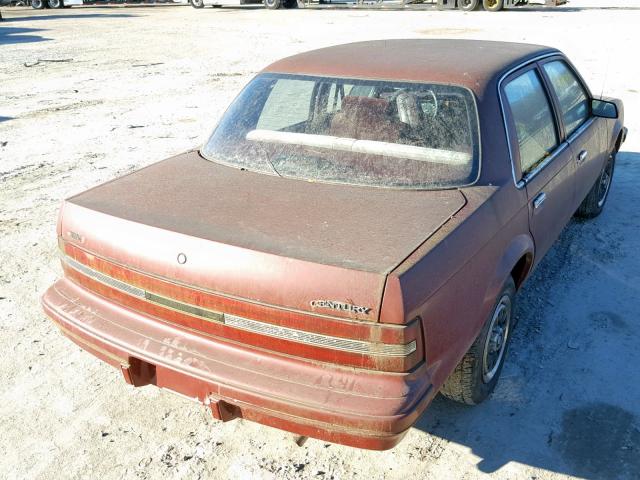 1G4AG55M8S6430380 - 1995 BUICK CENTURY SP BROWN photo 4