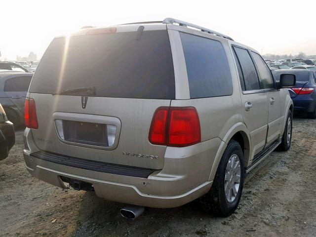 5LMFU28R14LJ24725 - 2004 LINCOLN NAVIGATOR 金色 照片 4