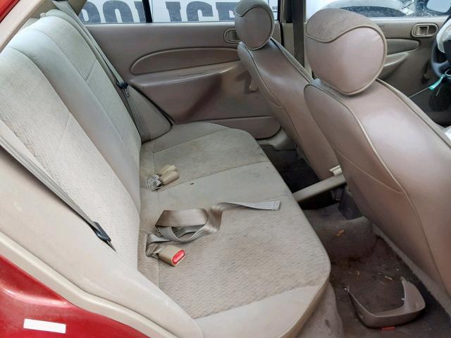1FALP13PXWW108533 - 1998 FORD ESCORT SE 勃艮第红 照片 6