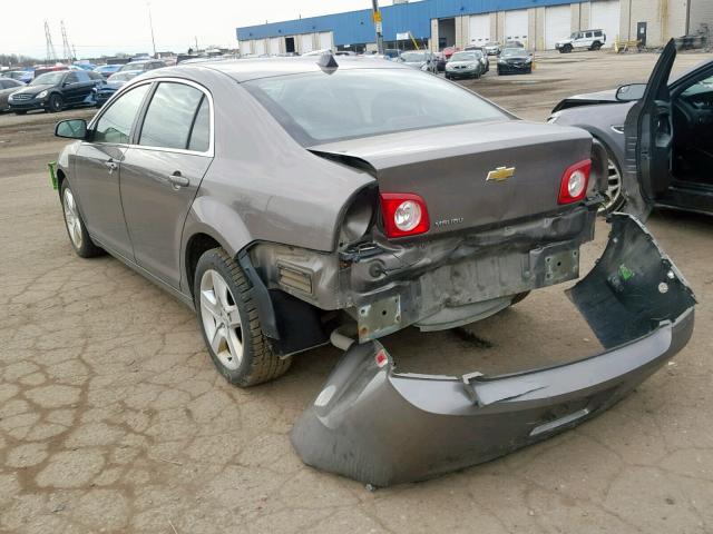 1G1ZB5E0XCF168455 - 2012 CHEVROLET MALIBU LS თაფლისფერი ფოტო 3