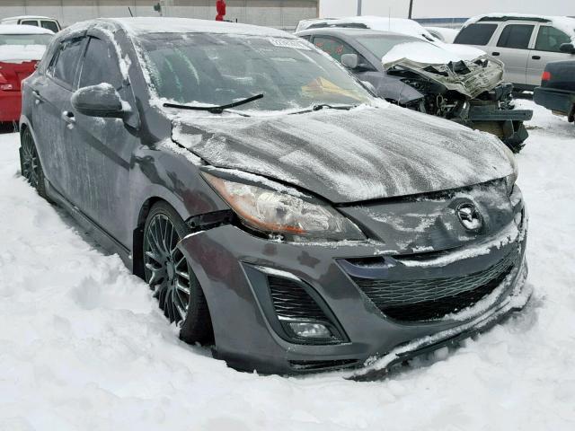 JM1BL1K56B1363916 - 2011 MAZDA 3 S GRAY photo 1