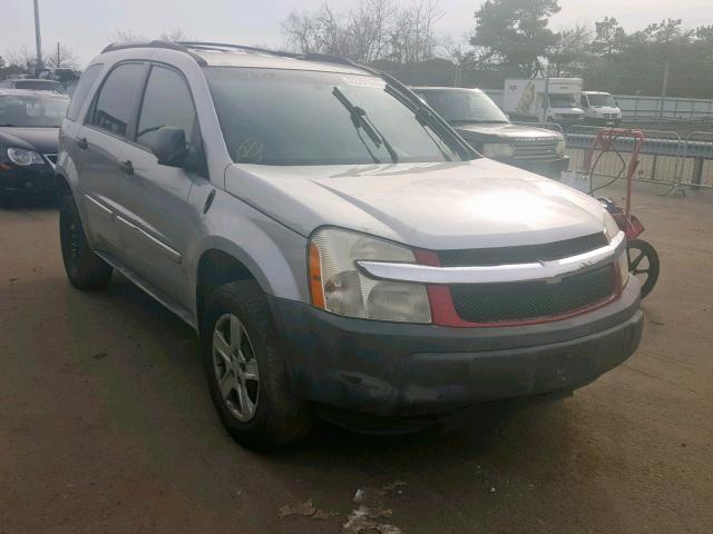 2CNDL13F556026487 - 2005 CHEVROLET EQUINOX LS SILVER photo 1