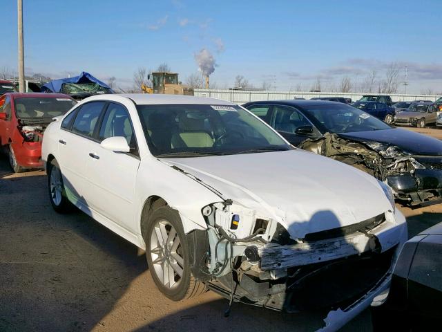 2G1WC5E30C1314797 - 2012 CHEVROLET IMPALA LTZ WHITE photo 1