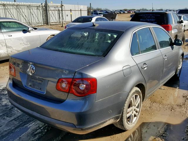 3VWST71K36M026247 - 2006 VOLKSWAGEN JETTA TDI GRAY photo 4