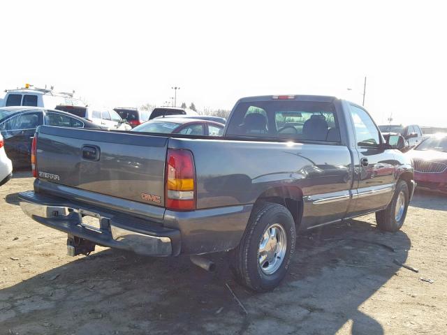 1GTEC14V42Z315004 - 2002 GMC NEW SIERRA GRAY photo 4