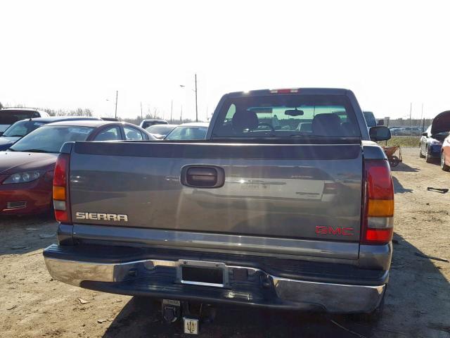 1GTEC14V42Z315004 - 2002 GMC NEW SIERRA GRAY photo 6