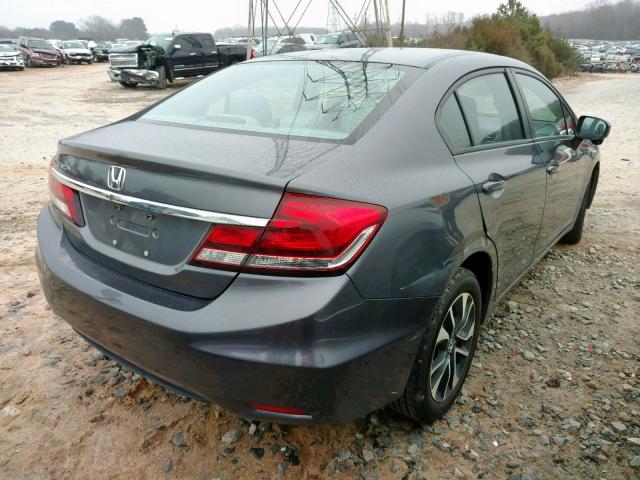 2HGFB2F82EH556330 - 2014 HONDA CIVIC EX GRAY photo 4