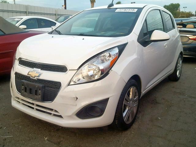 KL8CA6S92FC740089 - 2015 CHEVROLET SPARK LS WHITE photo 2