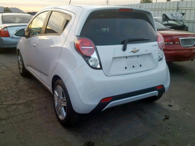 KL8CA6S92FC740089 - 2015 CHEVROLET SPARK LS WHITE photo 3