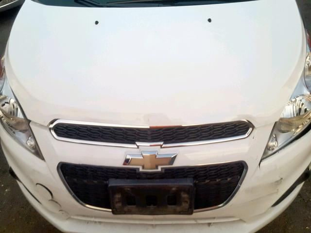 KL8CA6S92FC740089 - 2015 CHEVROLET SPARK LS WHITE photo 7