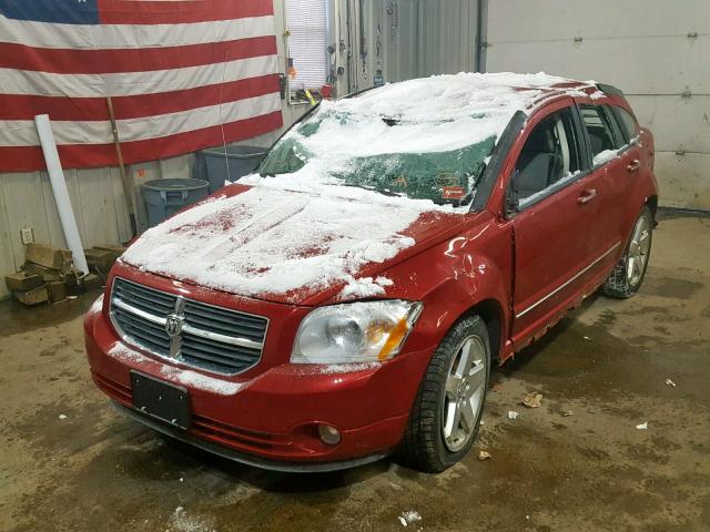 1B3HE78K87D203743 - 2007 DODGE CALIBER R/ RED photo 2