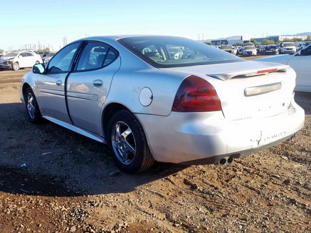 2G2WS522641174847 - 2004 PONTIAC GRAND PRIX SILVER photo 3
