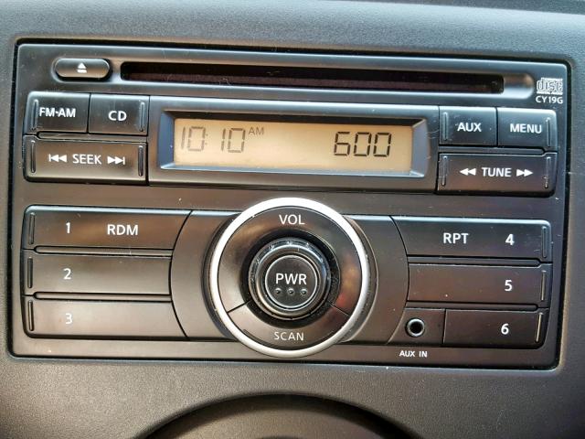 3N1CN7AP4DL828535 - 2013 NISSAN VERSA S GRAY photo 9