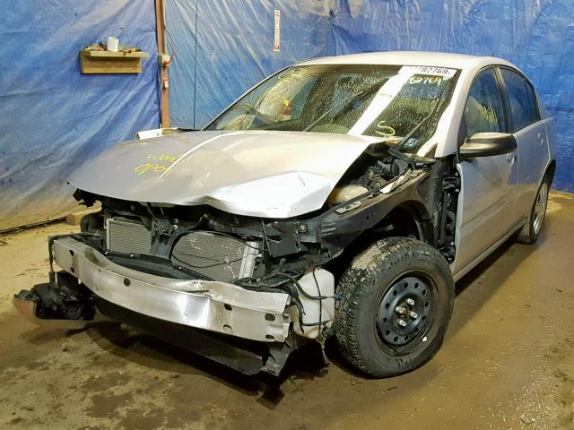 1G8AJ55F07Z180026 - 2007 SATURN ION LEVEL SILVER photo 2