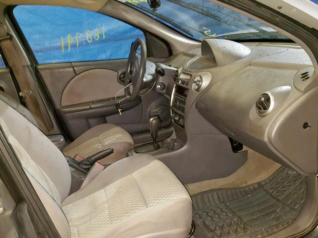 1G8AJ55F07Z180026 - 2007 SATURN ION LEVEL SILVER photo 5