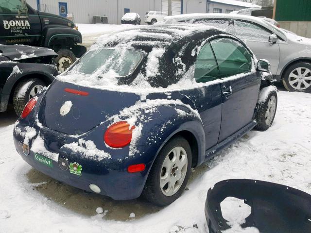 3VWCK21Y13M312687 - 2003 VOLKSWAGEN NEW BEETLE Qara foto 4