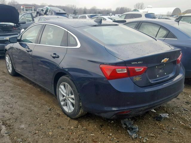 1G1ZJ5SU7HF264416 - 2017 CHEVROLET MALIBU HYB BLUE photo 3